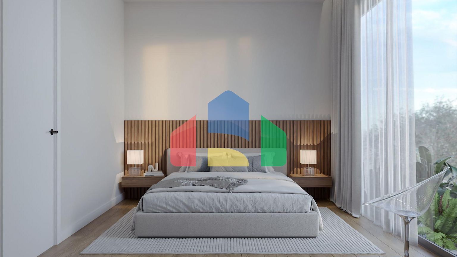 Квартира 2+1Penthouse 80 м2 с двумя террасами в Каршияке