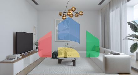 Квартира 2+1 (80  м2) с садом 91м2 в 500 метрах от моря