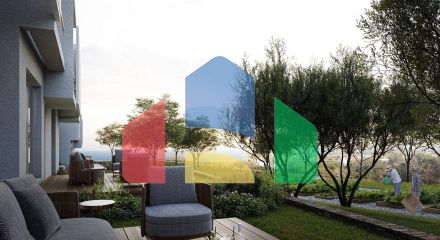 Квартира 2+1 (80 м2) с садом 91м2 в 500 метрах от моря Квартира 2+1 (80 м2) с садом 91м2 в 500 метрах от моря