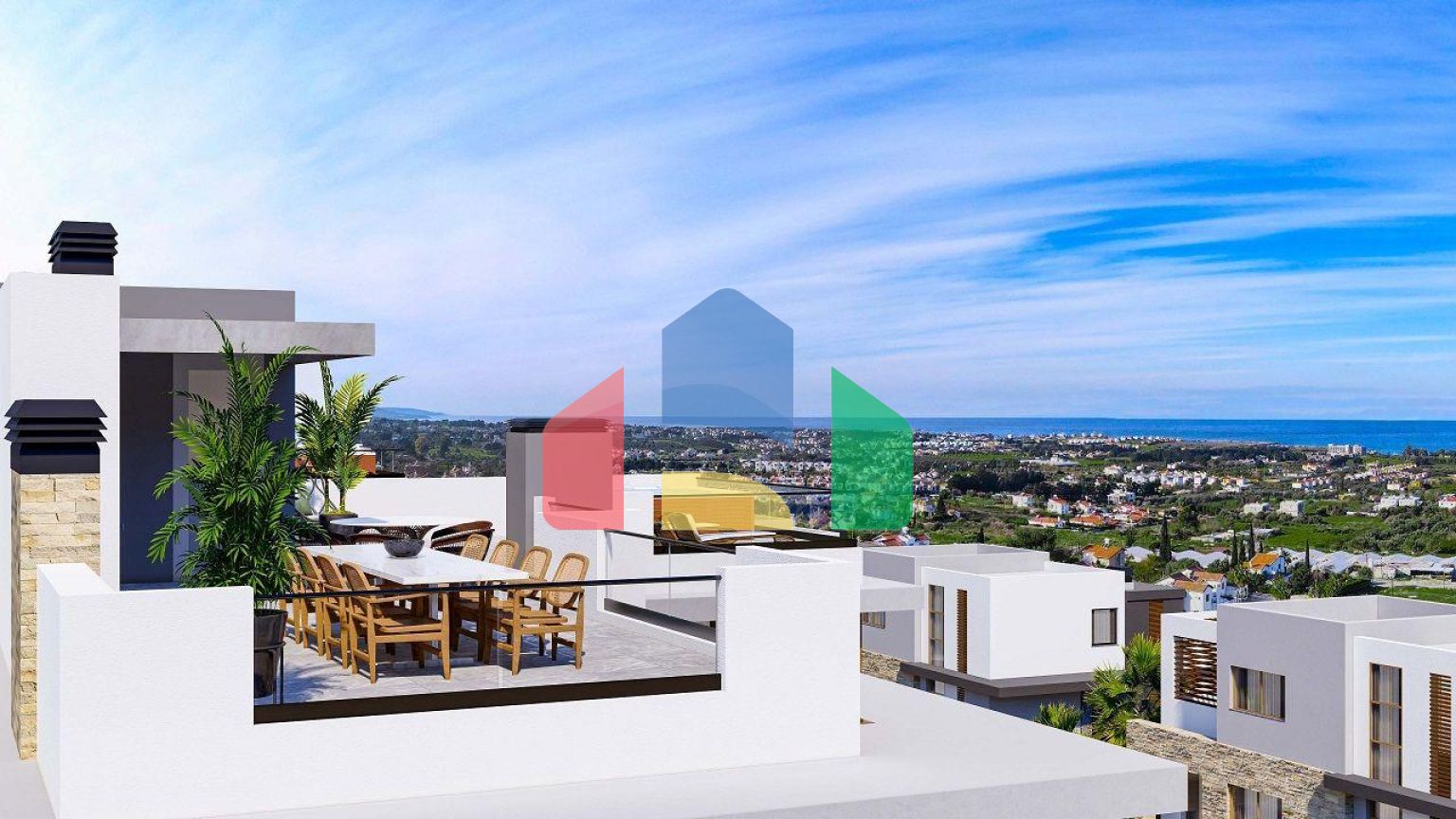 Вилла 5+2 (428 м2) с бассейном в новом комплексе в Лапте