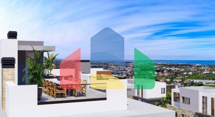 Вилла 5+2 (428 м2) с бассейном в новом комплексе в Лапте