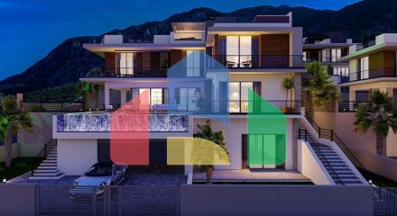 Вилла 5+2 (428 м2) с бассейном в новом комплексе в Лапте