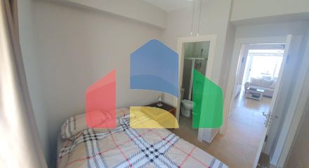 Готовая двухуровневая квартира 5+1(150 м2) с собственным бассейном на первой линии от моря