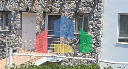 Готовая двухуровневая квартира 5+1(150 м2) с собственным бассейном на первой линии от моря