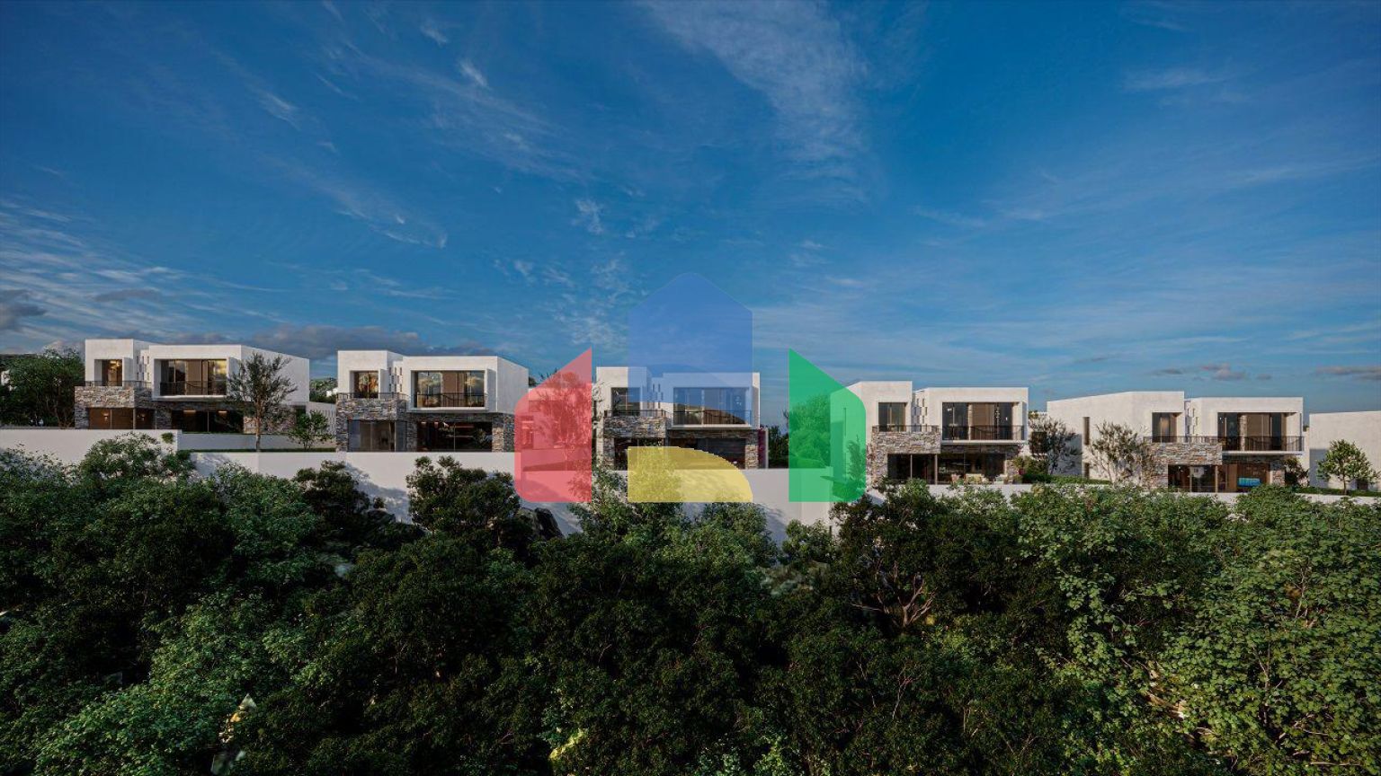 Квартира 2+1 (117  м2) с собственным садом  в новом комплексе в Алсанджаке