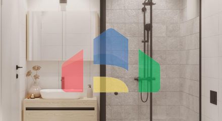 Квартира 2+1 (117  м2) с собственным садом  в новом комплексе в Алсанджаке