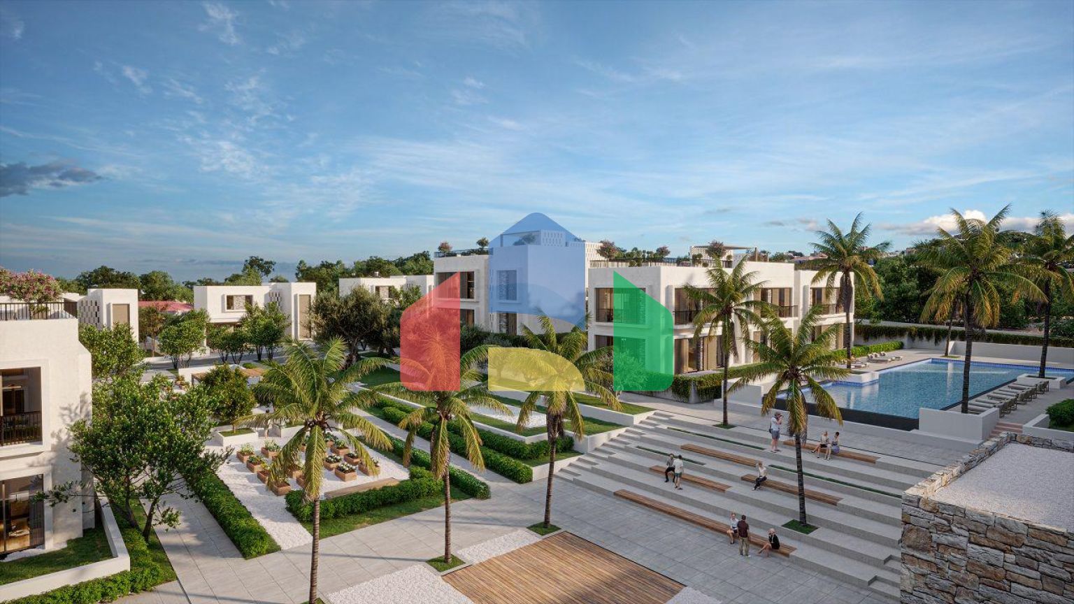 Квартира 3+1 Penthouse 150  м2 c террасой 67 м2 в новом комплексе в Алсанджаке