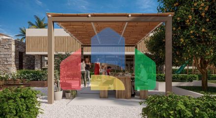 Квартира 3+1 Penthouse 150 м2 c террасой 67 м2 в новом комплексе в Алсанджаке Квартира 3+1 Penthouse 150 м2 c террасой 67 м2 в новом комплексе в Алсанджаке