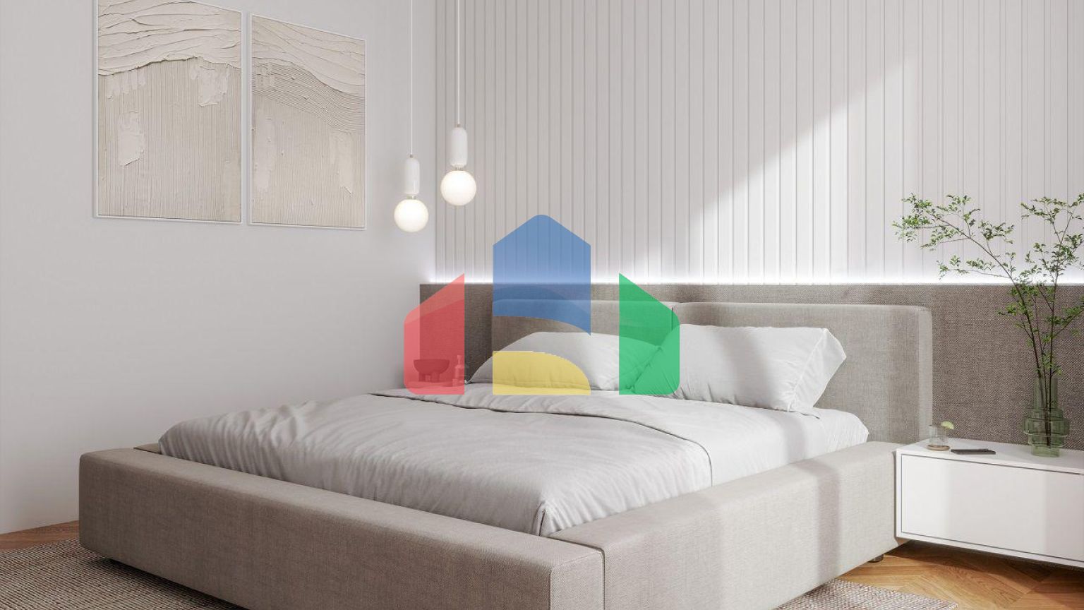 Вилла 3+1 (205 м2)с собственным садом в Алсанджаке