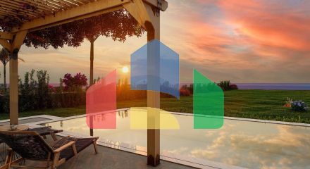 Студия 37 м2 с террасой 12  м2 в новом комплексе в Эсентепе