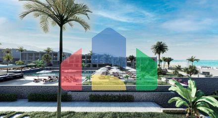Apartment 1 + 1 Penthouse 57 m2 in a new complex 200 meters from the sea