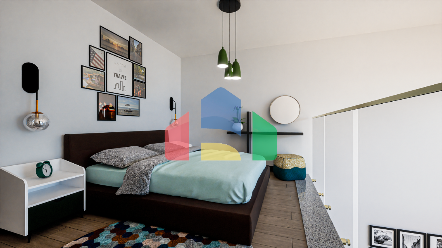 Квартира 1+1 Penthouse 57 м2 в новом комплексе в 200 метрах от моря