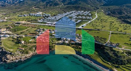 Студия 43 м2 в большом комплексе у моря