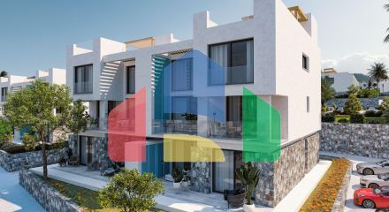 Two-room apartment Duplex Penthousе 60 m2 340 meters from the sea