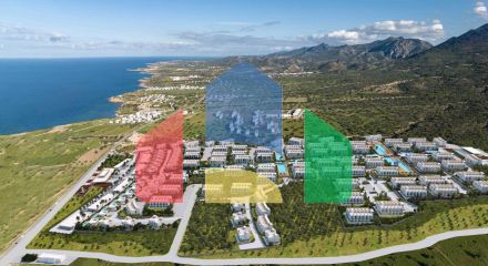 Two-room apartment Duplex Penthousе 60 m2 340 meters from the sea