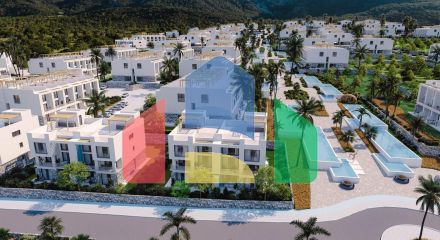 Двухкомнатная квартира Duplex Penthouse 60 м2  в 340 метрах от моря