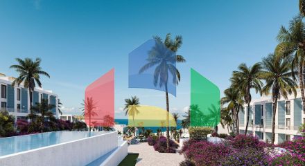 Двухкомнатная квартира Duplex Penthouse 60 м2  в 340 метрах от моря