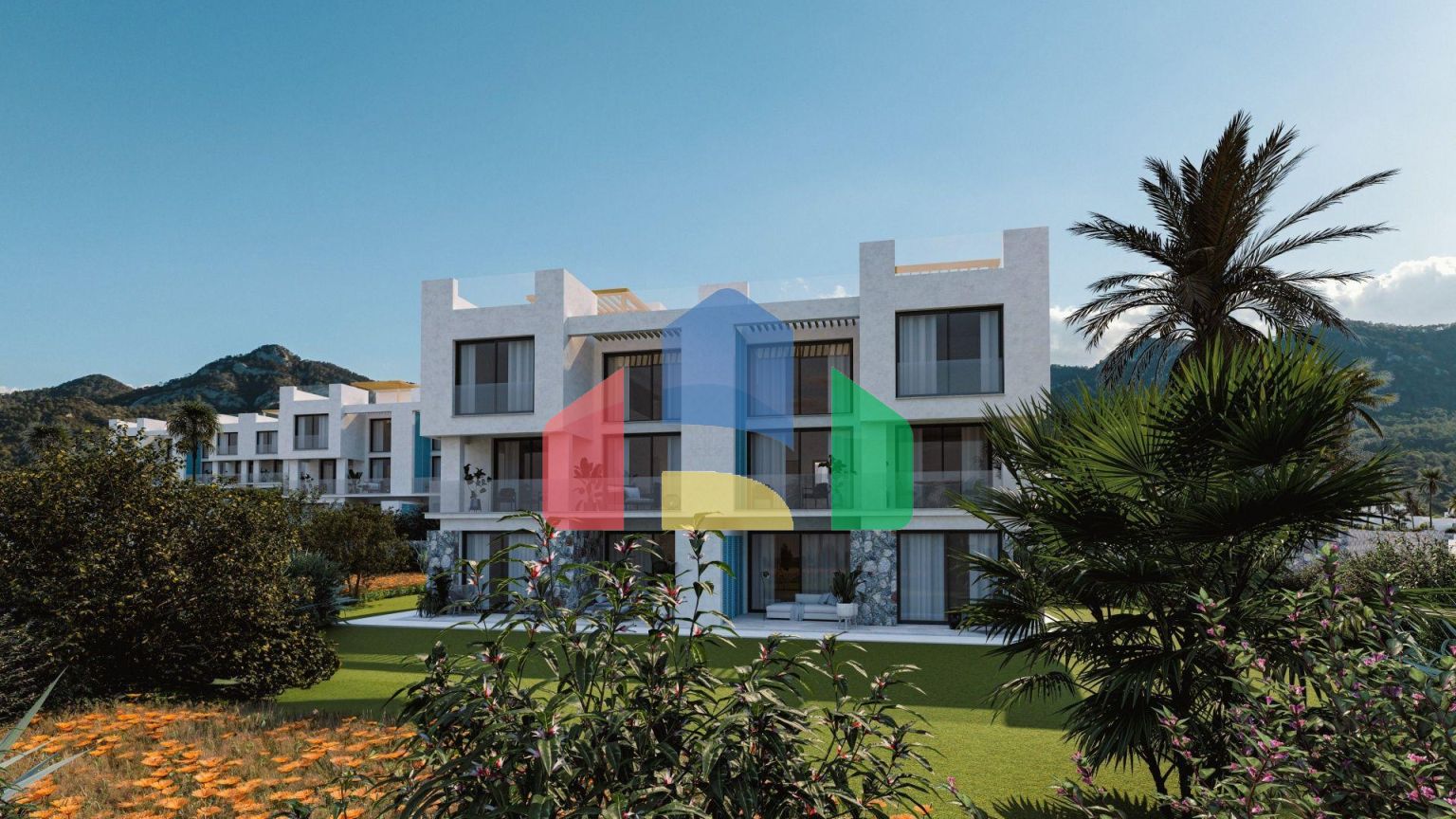 Двухкомнатная квартира Duplex Penthouse 60 м2  в 340 метрах от моря