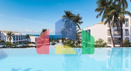 Двухкомнатная квартира Duplex Penthouse 60 м2  в 340 метрах от моря