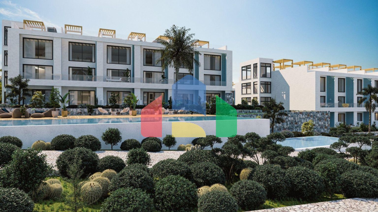 Двухкомнатная квартира Duplex Penthouse 60 м2  в 340 метрах от моря