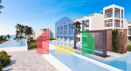 Двухкомнатная квартира Duplex Penthouse 60 м2  в 340 метрах от моря