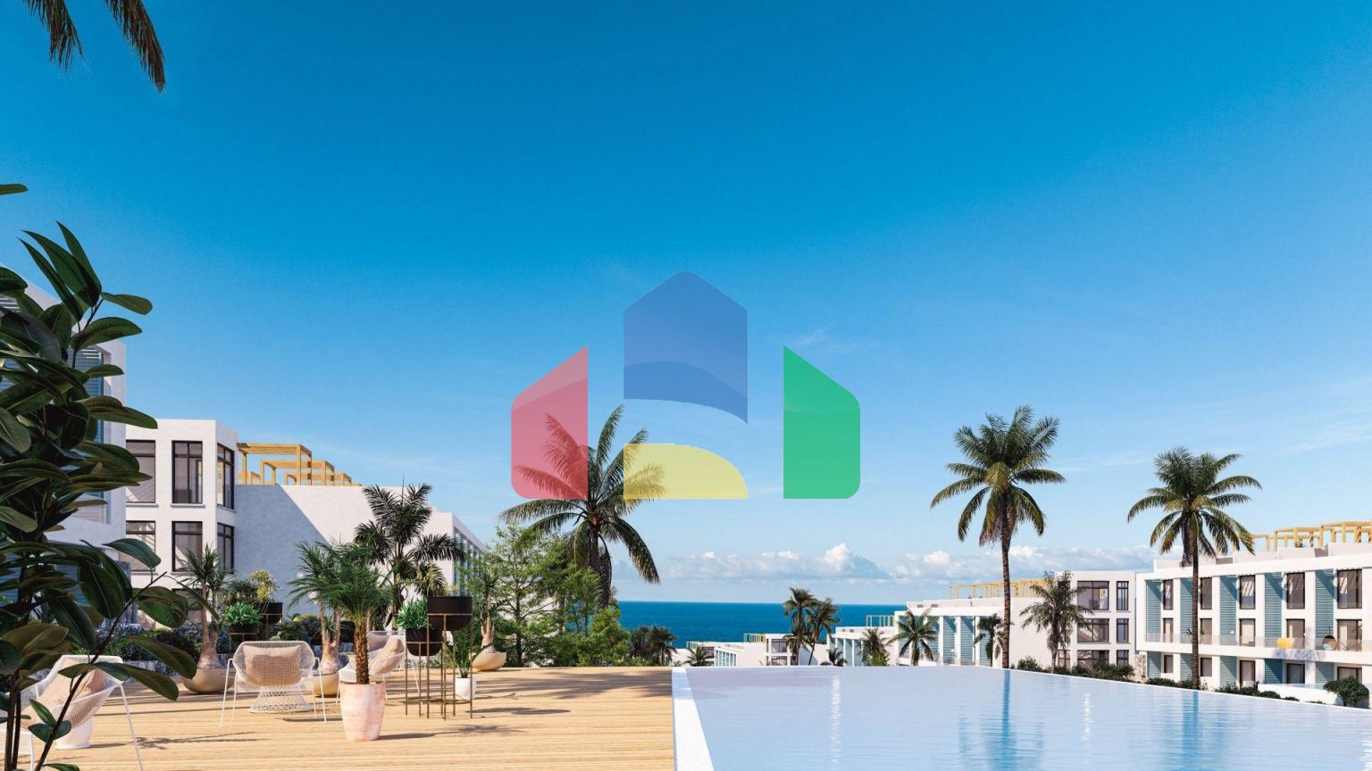 Квартира 2+1 Penthouse ( 82 м2 )c террасой 18м2 в новом комплексе в Эсентепе