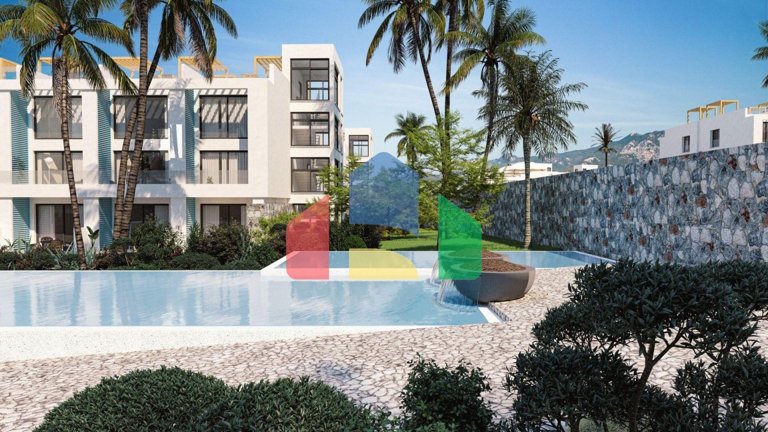 Квартира 2+1 Penthouse ( 82 м2 )c террасой 18м2 в новом комплексе в Эсентепе