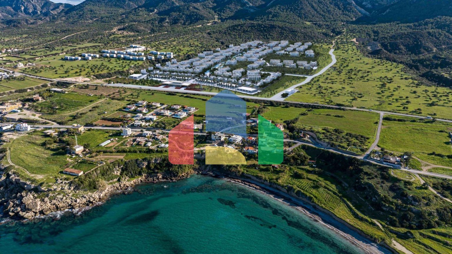 Бунгало 3+1 (295 м2 ) в новом комплексе в Эсентепе