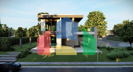 Вилла 4+1 (250 м2) с участком земли в новом комплексе в Лапте Вилла 4+1 (250 м2) с участком земли в новом комплексе в Лапте