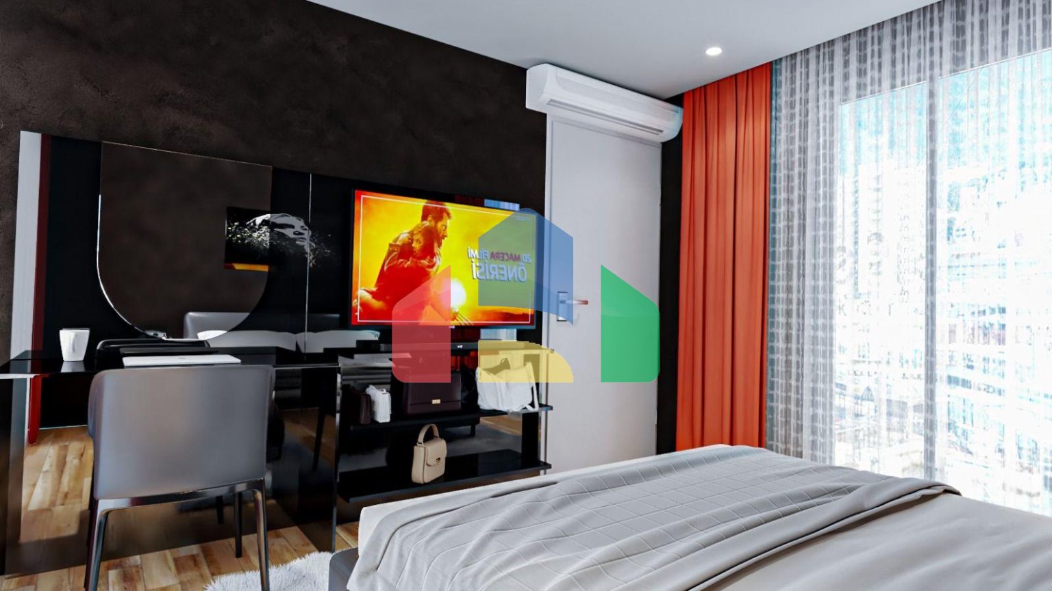 Вилла 4+1 (250 м2) с участком земли в новом комплексе в Лапте