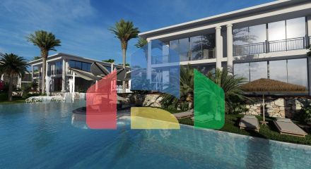 Вилла 2+1 (83 м2) с террасой  в новом комплексе у моря