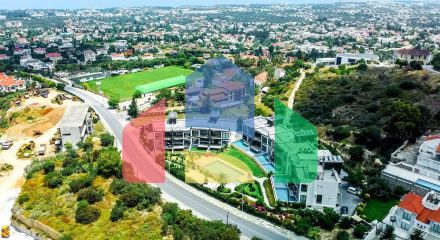 Three-room apartment 120 m2 with a large roof terrace in Bellapais
