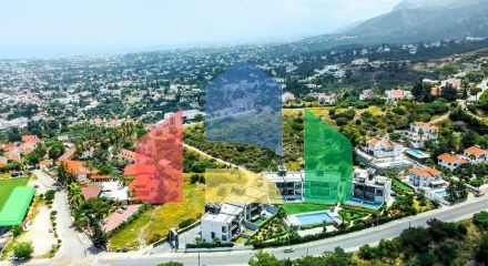 Three-room apartment 120 m2 with a large roof terrace in Bellapais