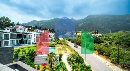 Apartment 4 + 1 (230 m2) with private pool in Bellapais