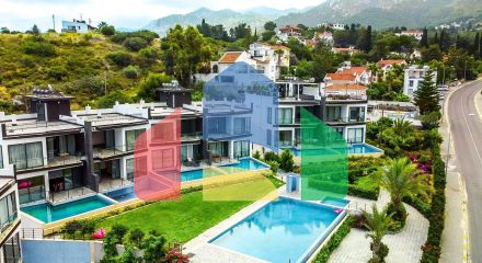 Квартира 4+1 (230 м2) с частным бассейном в Беллапаисе Квартира 4+1 (230 м2) с частным бассейном в Беллапаисе