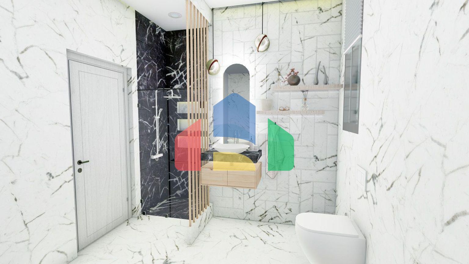 Бунгало 3+1 (130 м2 ) с бассейном в новом комплексе в Эсентепе