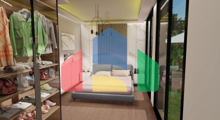 Вилла Duplex 3+1(140 м2 ) с бассейном в новом комплексе в Эсентепе