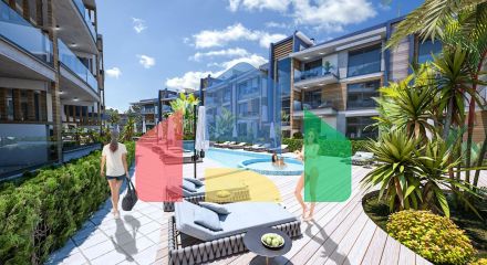 Трехкомнатная квартира 110 м2 в новом комплексе в Лапте Трехкомнатная квартира 110 м2 в новом комплексе в Лапте