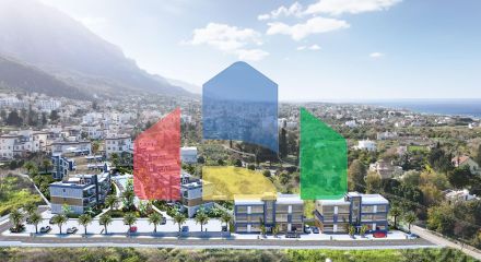 Трехкомнатная квартира 110 м2 с террасой 115 м2 в новом комплексе в Лапте