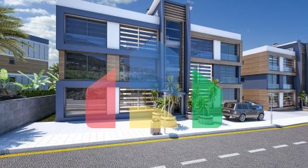 Трехкомнатная квартира 110 м2 с террасой 115 м2 в новом комплексе в Лапте