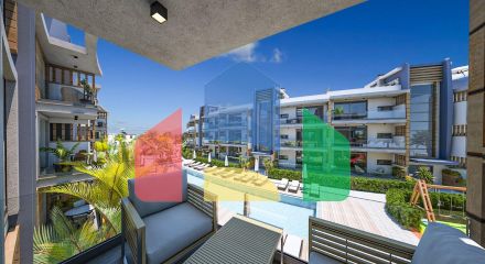 Трехкомнатная квартира 110 м2 с террасой 115 м2 в новом комплексе в Лапте