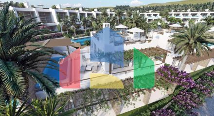 3-комнатный пентхаус 82 м2 с террасой на крыше 94м2 и частным бассейном