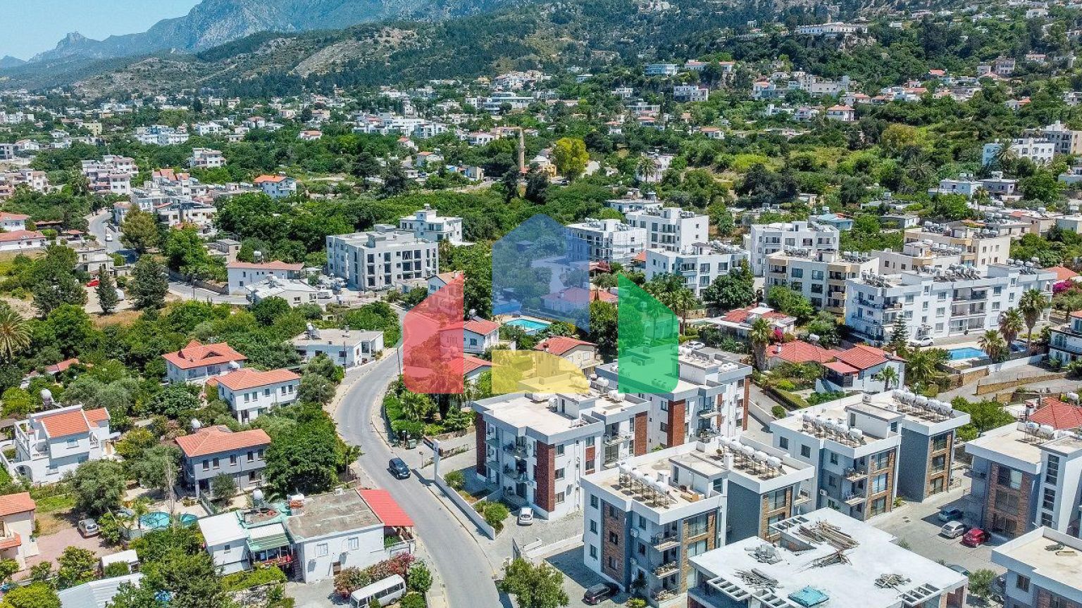 Квартира 2+1(85 м2) c террасой (32 м2) в Лапте