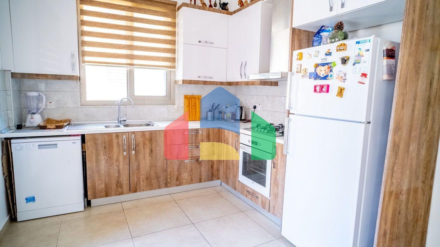 Квартира 2+1(85 м2) c террасой (32 м2) в Лапте