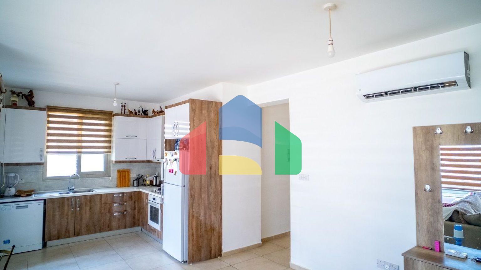 Квартира 2+1(85 м2) c террасой (32 м2) в Лапте