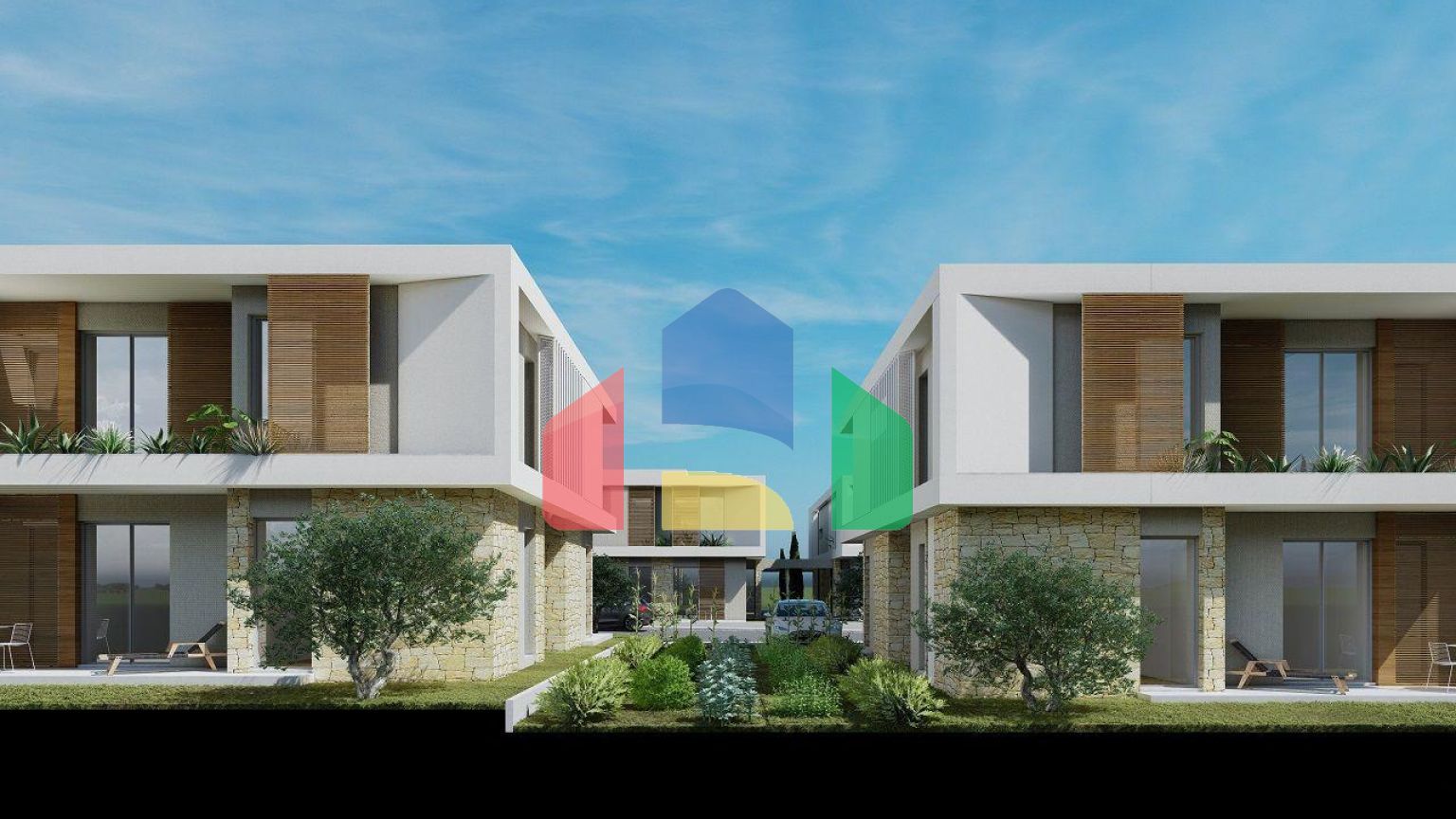 Трехкомнатная квартира 100 м2 с террасой и садом в Татлысу