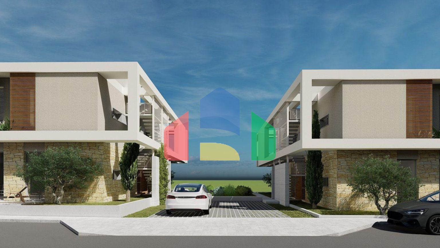 Трехкомнатная квартира 97 м2 с террасой 28 м2 в Татлысу