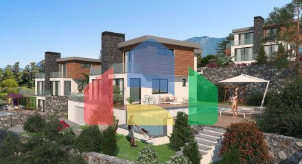 Вилла 4+2 (350 м2) с бассейном в Чаталкее