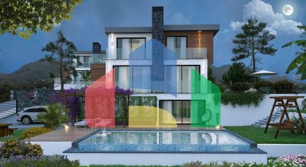 Вилла 4+2 (350 м2) с бассейном в Чаталкее Вилла 4+2 (350 м2) с бассейном в Чаталкее