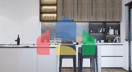 Роскошная вилла 4+2 площадью 220 м2 с двумя террасами в новом жилом комплексе рядом с морем